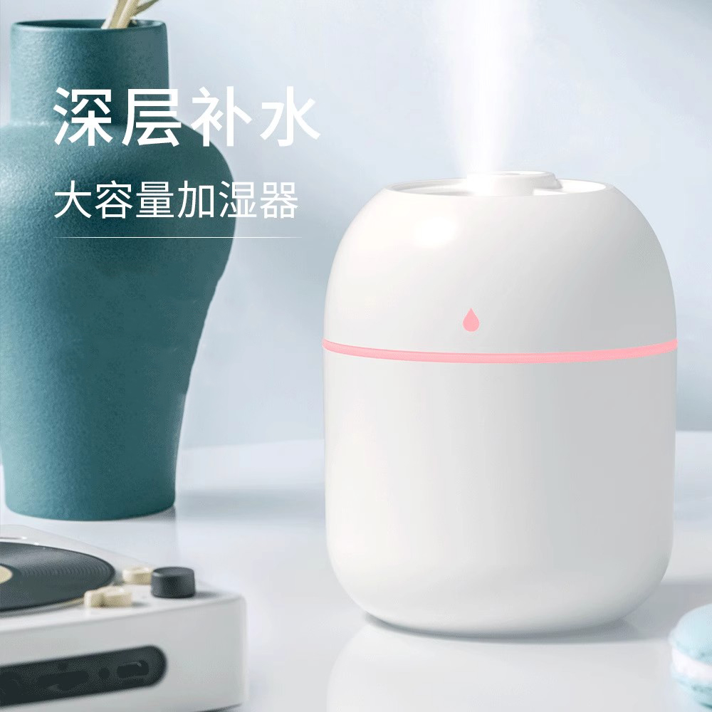 2025新款空气加湿器小型客厅大喷雾办公室桌面迷你家用卧室空调房usb便携式空气香薰静音宿舍学生矿泉水车载