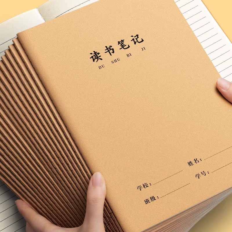 读书笔记本好词好句好段摘抄本