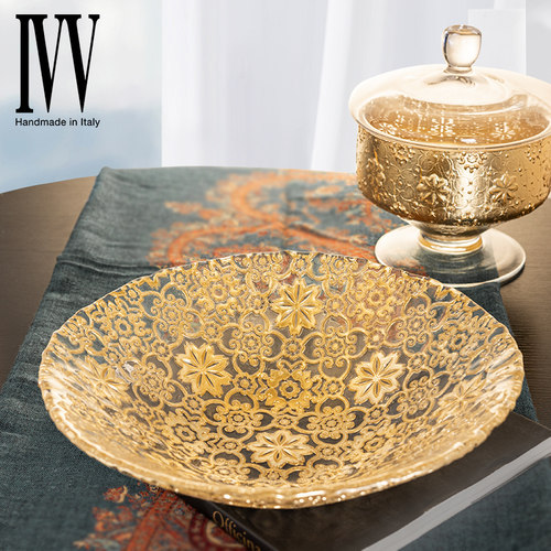 意大利IVV北欧水晶玻璃沙拉碗