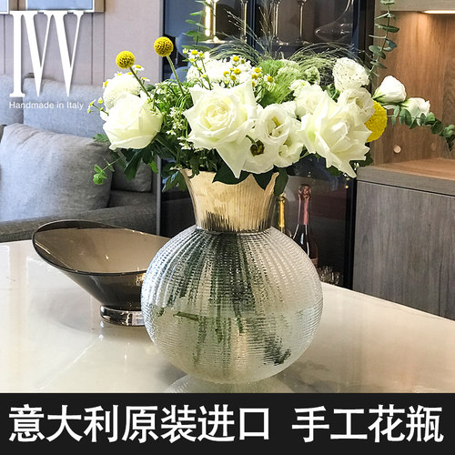 意大利水晶玻璃插花瓶