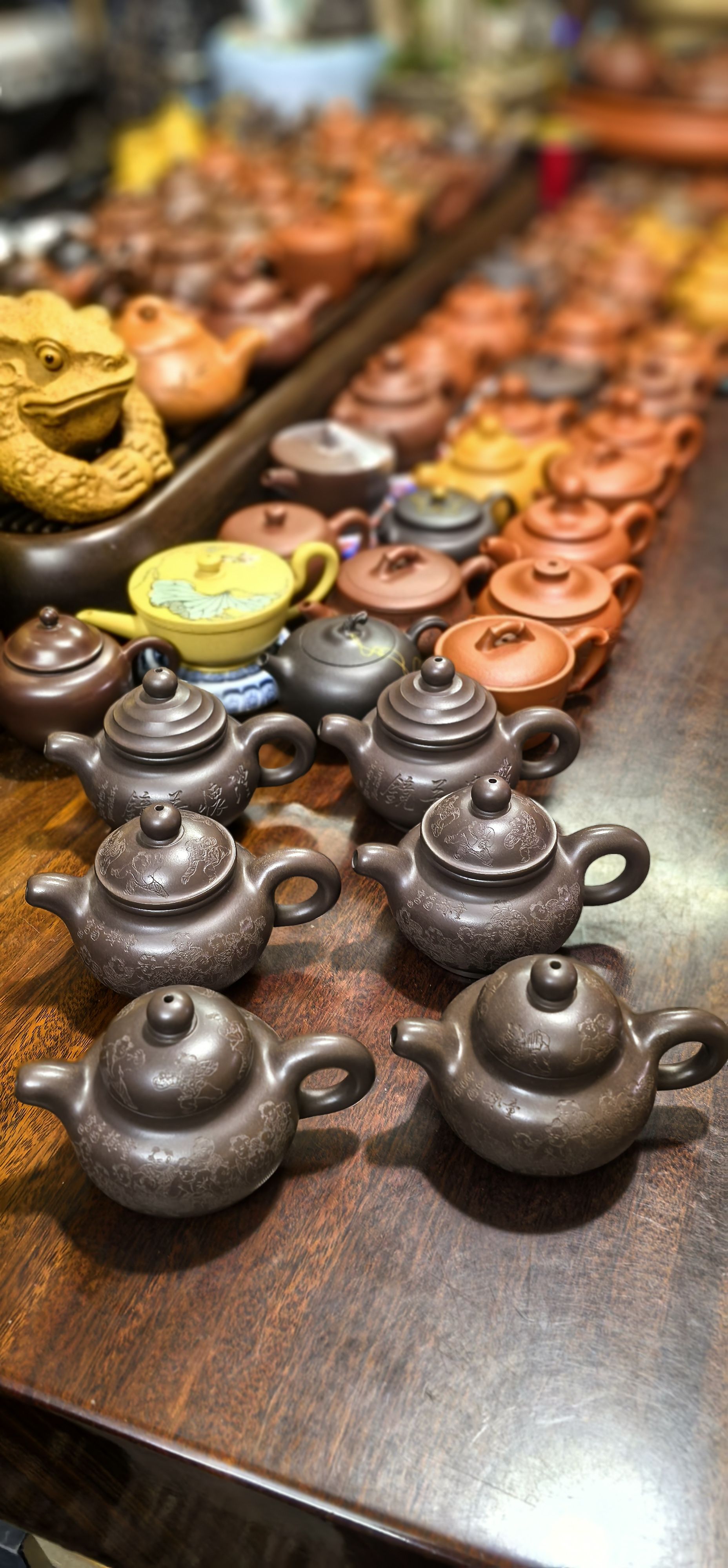 金谷紫砂壶 陈顺培紫砂 旋风 天乐 合家欢 紫玉砂 130~140cc 全手