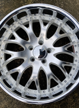 20寸适配奥迪A4A6A7A8L大众ID3/4/5/6途观探影小鹏P7改装宽边轮毂