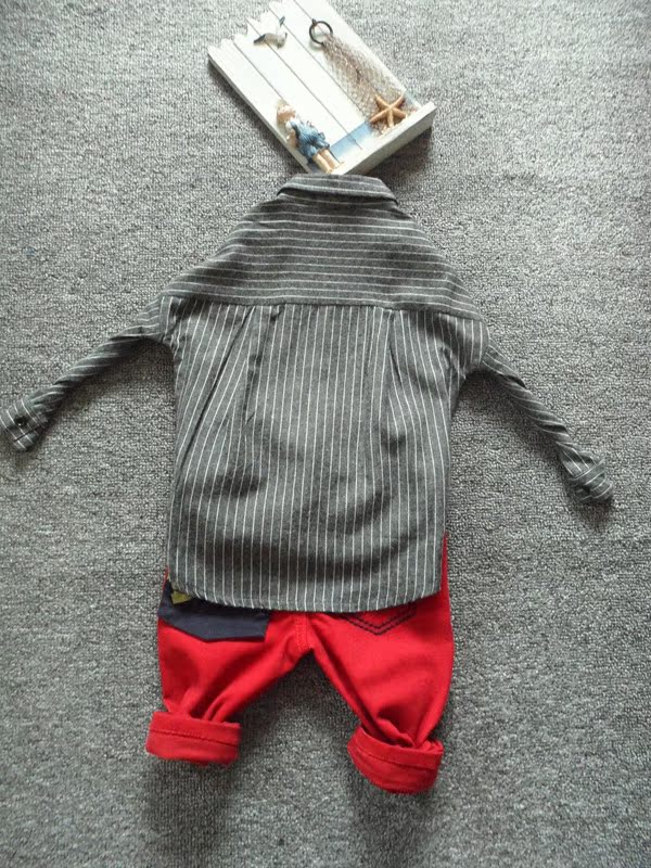Chemise enfant à manche longue - Ref 2083269 Image 3