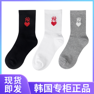 MLB简约休闲春夏季中筒袜