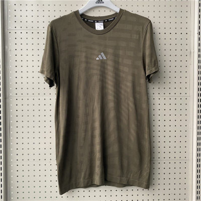Adidas阿迪达斯男装夏季新款休闲短袖跑步训练T恤IW5888