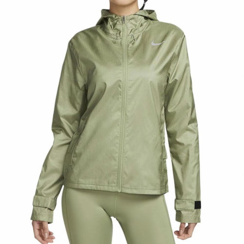 Nike耐克女子防风跑步连帽外套梭织反光夹克运动训练服CU3218-386