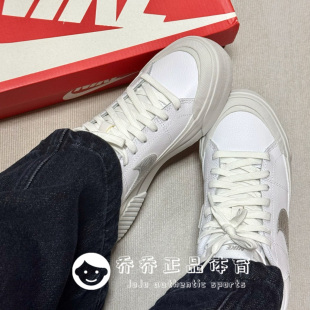 HQ2307 板鞋 100 LEGACY白银色低帮小白鞋 Nike耐克女子COURT