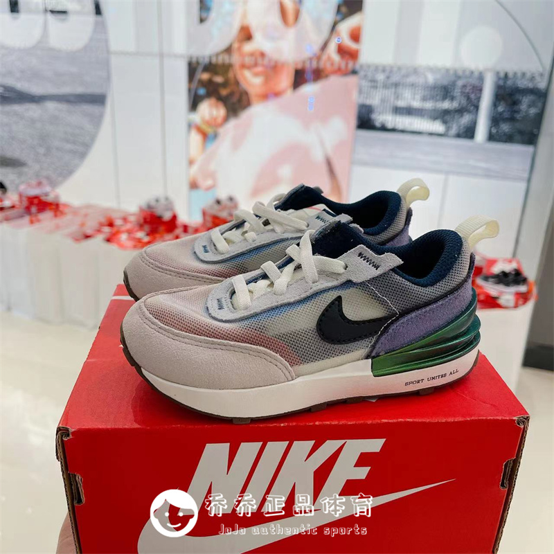 NikeWAFFLEONEBT童鞋休闲透气