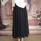 2025新款 中老年女装 半身裙冰丝松紧高腰显瘦纯色跳舞裙大摆长裙子