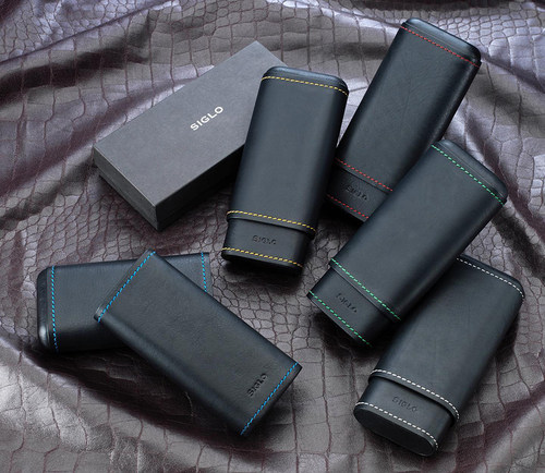 世纪雪茄皮套2支装便携雪茄盒