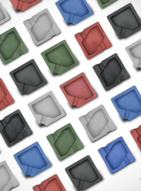 法国Les Fines Lames DYAD Concrete Ashtray双人砂浆雪茄烟灰缸