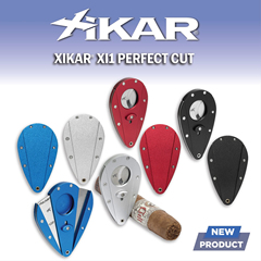 美国Xikar西卡雪茄剪120系列水滴形经典款 带背板防止剪切过度