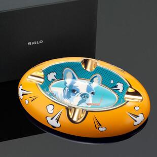 Siglo Year of The Dog Ashtray世纪斗牛犬雪茄烟灰缸四人位