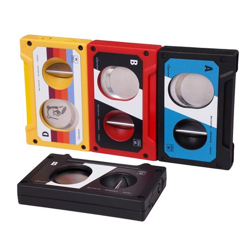 复古磁带卡带风三合一雪茄剪