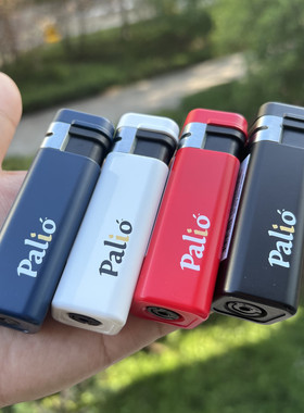 美国Palio雪茄打火机 菱形设计 合金材质 三火焰 PAL-CL-12PKBK
