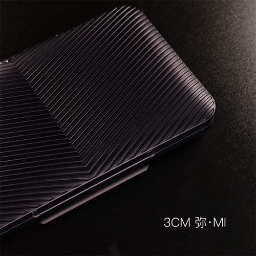 3CM雪茄盒保湿盒 弥 便携雪茄盒铝制5支装