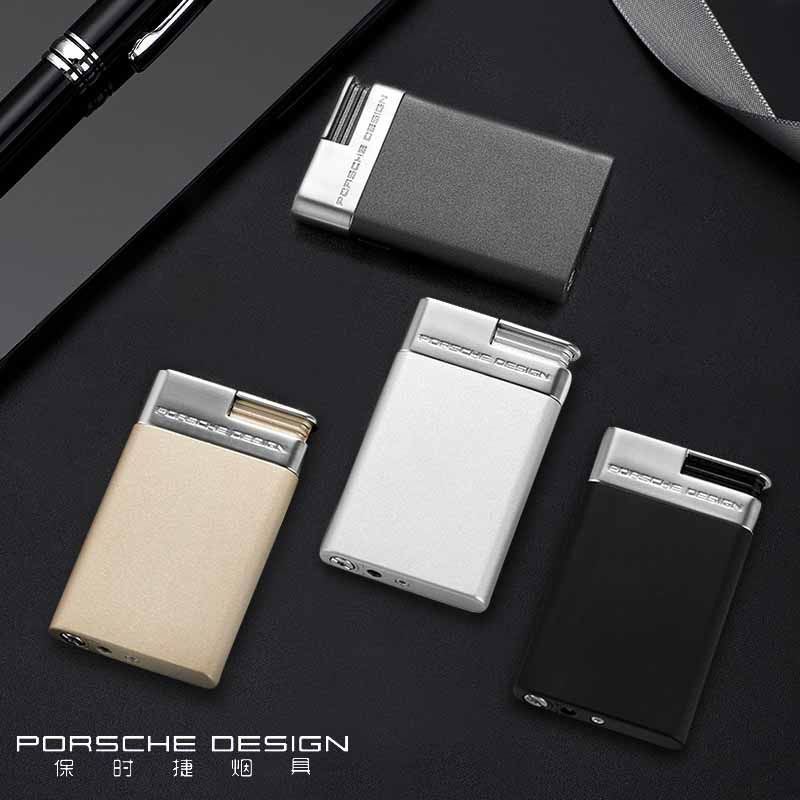 2021新款 德国保时捷雪茄打火机 超薄充气磨砂男士高档礼品正品