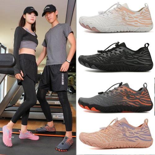 室内健身鞋女跳绳鞋减震跑步机鞋男健身训练瑜伽五指鞋单车运动鞋