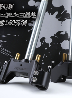 PTENG适用九号Q系Q8OC/Q85C安装龙头方向柱30芯160开档实心三星柱