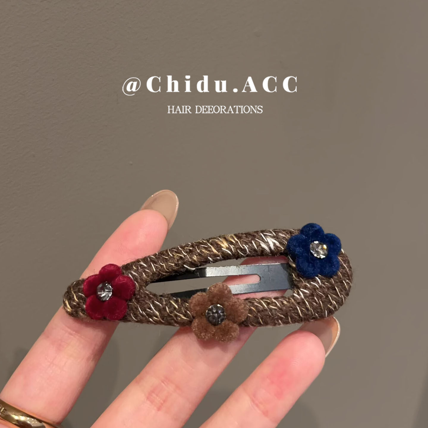 韩国针织可爱植绒小花发夹超美刘海夹发卡撞色蝴蝶结夹子发饰女,饰品/流行首饰/时尚饰品新,发饰,淘宝优惠券,粉丝福利购,淘宝优惠卷