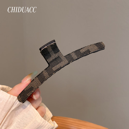 侈度饰品印花方形抓夹