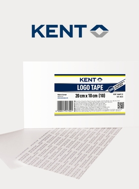 德国KENT汽车字标胶带金属英文数字母车标尾标贴 Logo Tape 86687