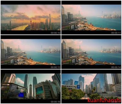 高清实拍视频素材2015中国城市延时摄影重庆.北京.上海.深圳.香港