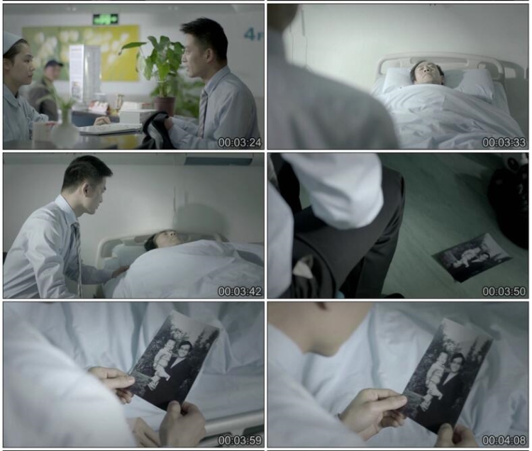 端午节公益微父亲的牵挂 空巢老人粽子生病高清实拍视频素材