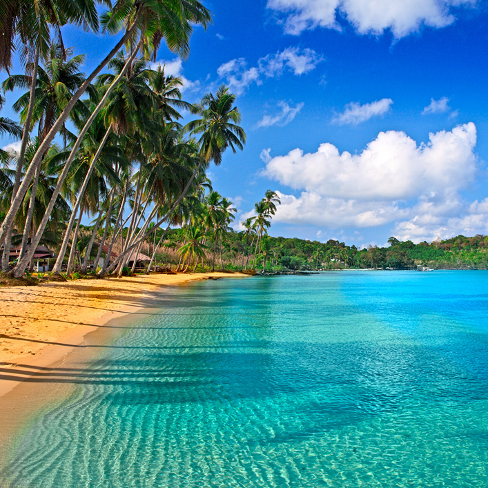 B606天堂岛欧美旅游风光高清图片素材摄影照片大海度假海景海边