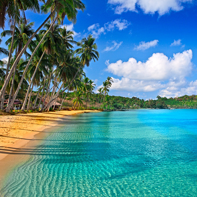 B606天堂岛欧美旅游风光高清图片素材摄影照片大海度假海景海边