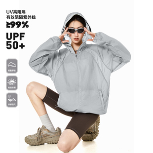 山系户外休闲防晒服外套 UPF50薄款 新款 防晒衣女2024夏季 ICH MODE