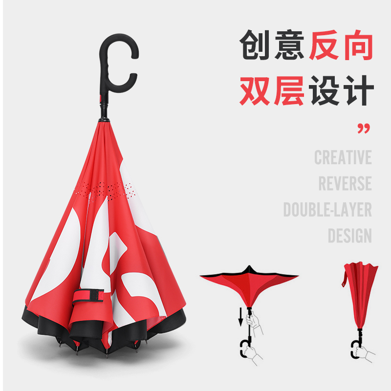 潮牌反向伞男女全自动两用汽车晴雨伞双人反骨伞遮阳防晒长柄大伞在类目 居家日用, 伞/雨具/防雨/防潮, 伞中 - 来自Buy2taobao.com提供专业的淘宝代购服务