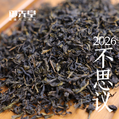 御先堂【2026年不思议古树六堡茶】高端传统工艺荒野茶