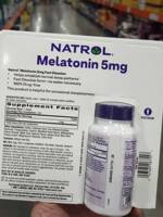 American imported Natrol Melatonin 5mg dose melatonin sleep 250 capsules in stock thumbnail 5
