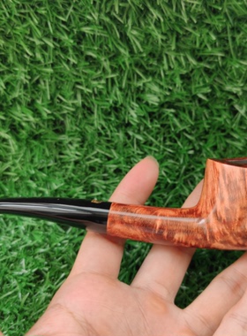 丹麦波尔温斯洛PoulWinslow皇冠200系列石楠木手工弯式烟斗包邮