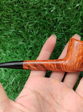 波尔温斯洛PoulWinslow皇冠200系列石楠木手工3M烟道烟斗花纹好