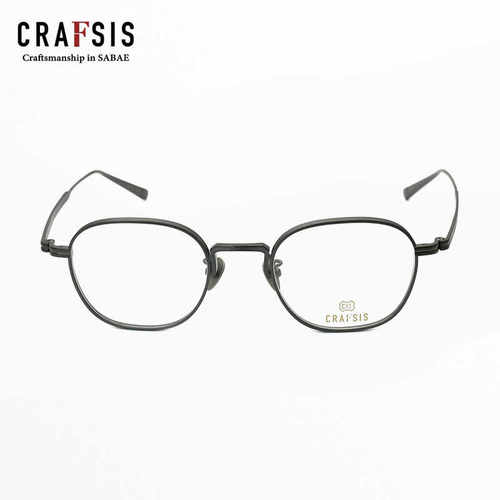 日本Crafsis纯钛超轻全框眼镜框