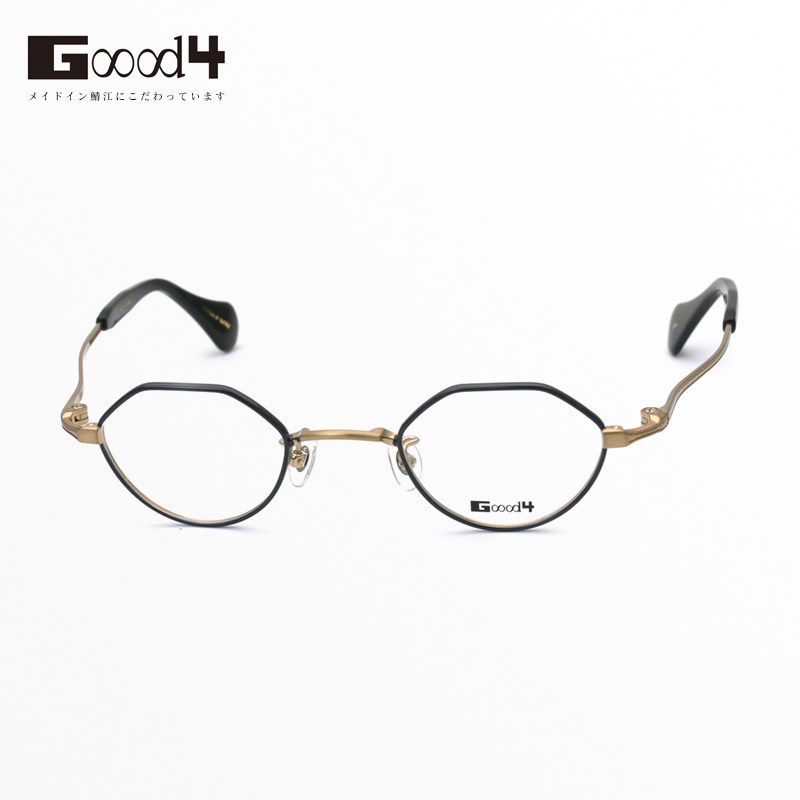 日本G4纯钛超轻复古小框眼镜框