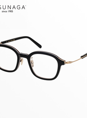 日本Masunaga增永眼镜框男女款纯钛超轻全框近视小脸眼镜架GMS125