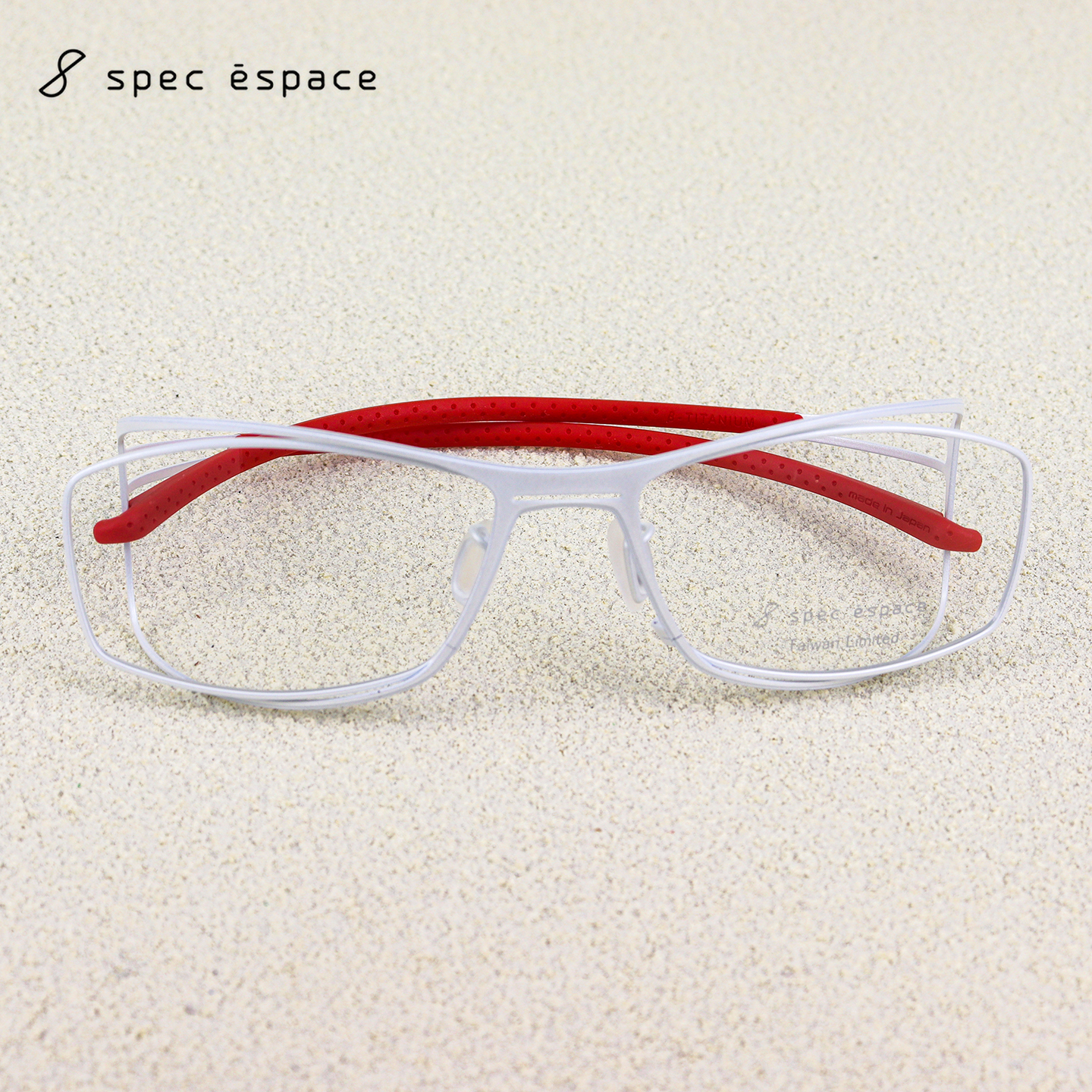 日本限量SpecEspace纯钛眼镜框