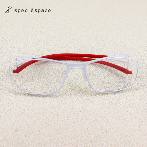 日本限量SpecEspace纯钛眼镜框