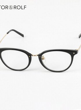 VIKTOR ROLF维克多与罗夫眼镜框超轻复古圆框男女款眼镜架70-0182