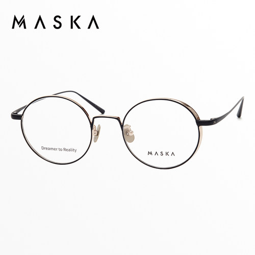 韩国MASKA周子瑜同款纯钛眼镜框