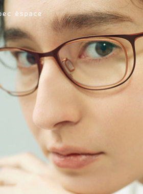 日本Spec Espace眼镜框男女近视纯钛超轻运动大脸手工眼镜架1962