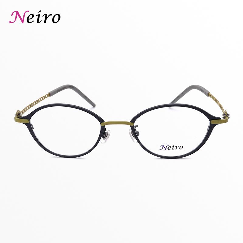 日本Onbeat手工眼镜超轻纯钛小框