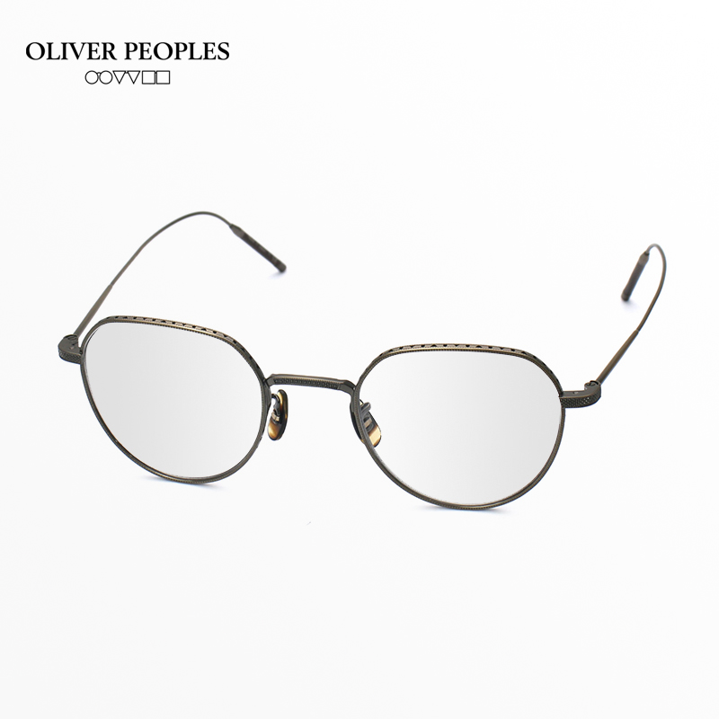 OliverPeoples纯钛超轻复古眼镜