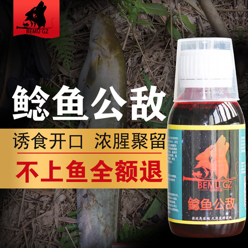 鲶鱼公敌钓鱼小箹野钓鲶鱼饵料诱鱼剂黄辣丁胡子鲶打窝料黄鳝小药 - 封面