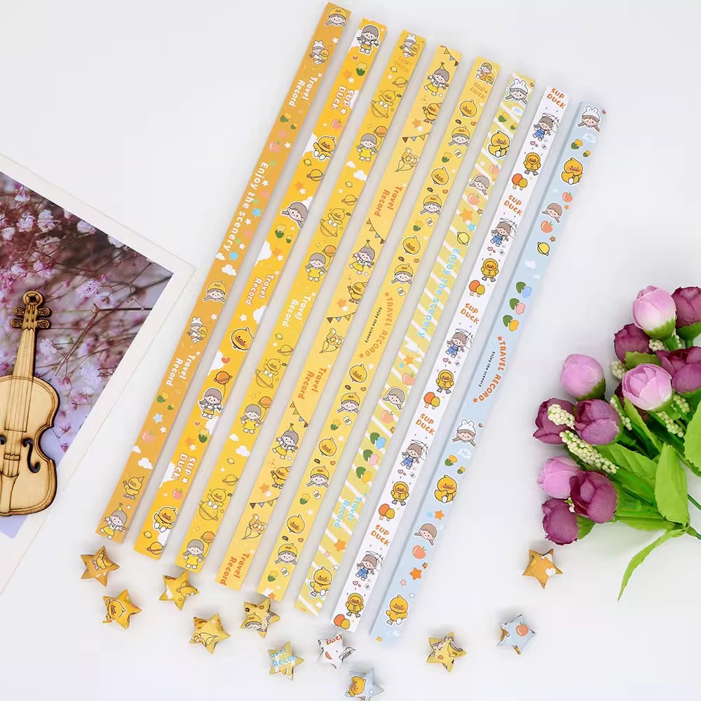 星星纸五角星小星星的细长纸条