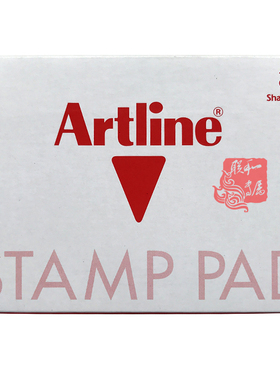 日本旗牌EHJ-3大号1号大印台盖章用印泥盒印油有黑蓝红色67*109mm