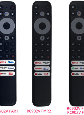适用于TCL电视机语音遥控器RC902V FMR2 FMR4 5 7 6 9 FMR1 FAR1